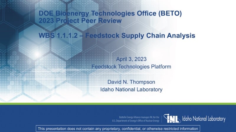 The Digest’s 2024 Multi-Slide Guide to Feedstock Supply Chain Analysis