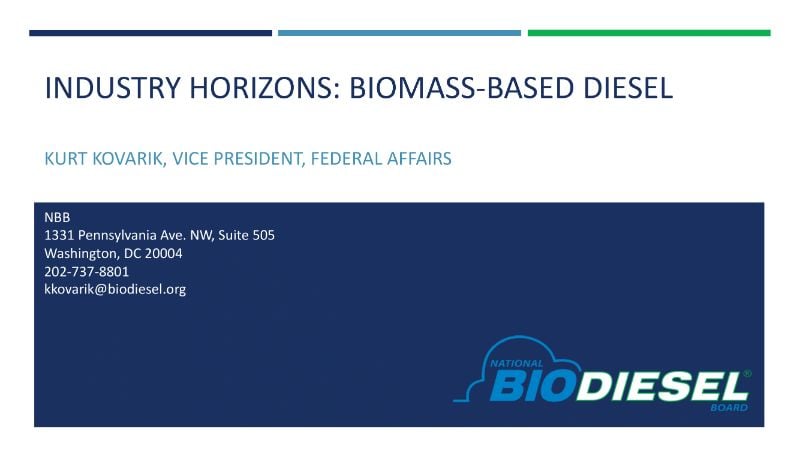 Biodiesel Progress, Policy, Plans: The Digest’s 2022 Multi-Slide Guide to Biodiesel