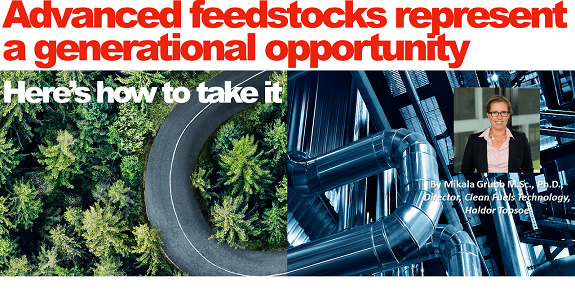 Advanced feedstocks represent a generational opportunity – Here’s how to take it