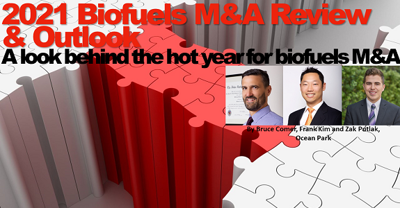 Behind the Hot Year for Biofuels M&A: 2021 Review and Outlook