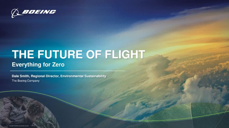 Future of Flight: The Digest’s Multi-Slide Guide to Boeing and Net Zero Aviation