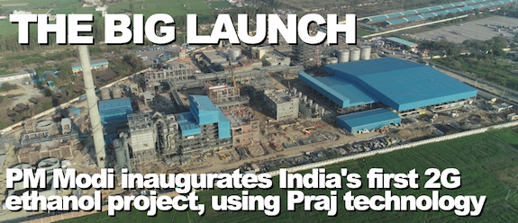 The Big Launch: PM Modi inaugurates India’s first 2G ethanol project, using Praj technology