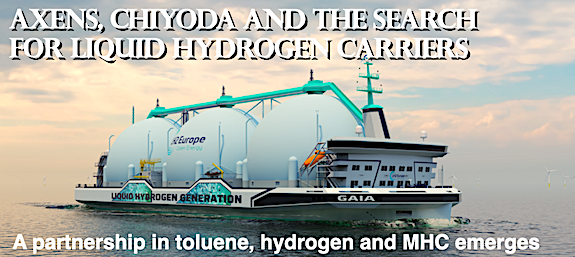 Axens, Chiyoda and the search for liquid hydrogen carriers
