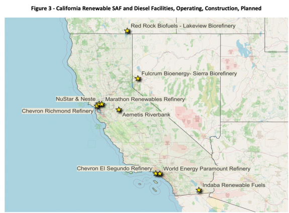 Current and Future California SAF Pathways & Supply