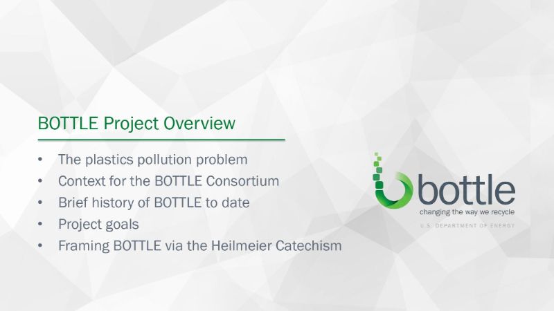 The Digest’s 2023 Multi-Slide Guide to Bio-Optimized Technologies to keep Thermoplastics out of Landfills and the Environment (BOTTLE)