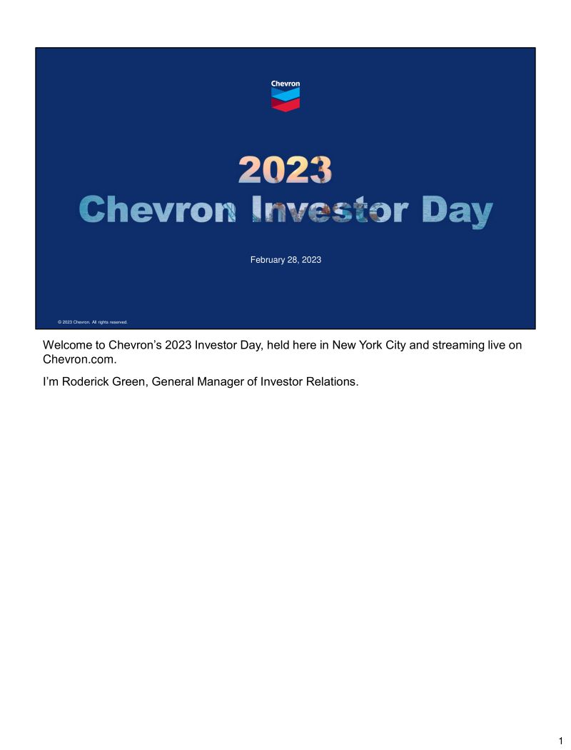 The Digest’s 2023 Multi-Slide Guide to Chevron