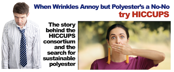 When Wrinkles Annoy but Polyester’s a no-no, try HICCUPS