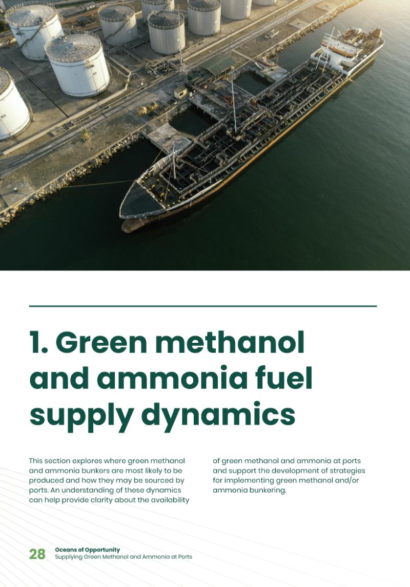 The Digest’s 2024 Multi-Slide Guide to green methanol and ammonia fuel supply dynamics